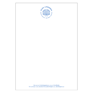 Korrespondenskort A6 25st/fp